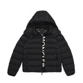 Piumino Moncler – Giacca Imbottita con Logo Verticale "Moncler" Bold