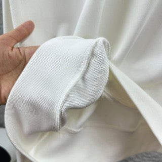 Felpa Givenchy Girocollo – Logo 4G Distressed in Rosso e Bianco