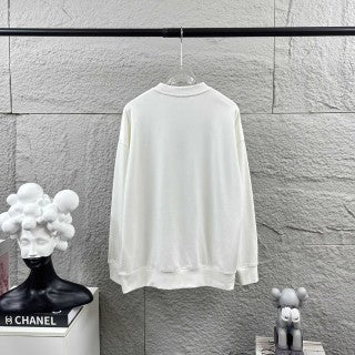 Felpa Fendi – Girocollo Oversize "Bag Bugs" Edition White