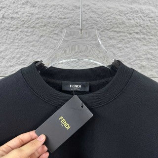 Felpa Fendi – Girocollo Oversize con Grafica "Bag Bugs" Eyes