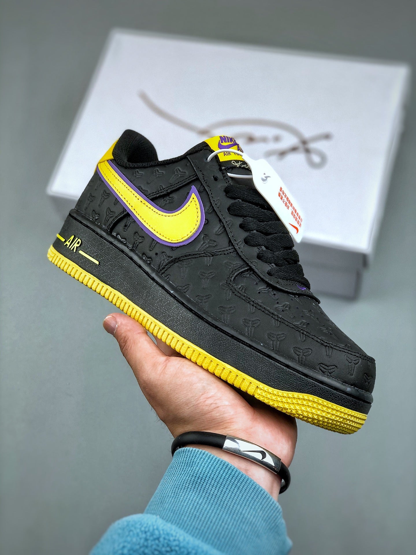 Nike Air Force 1 Low x Kobe Bryant – "Black Mamba" Edition