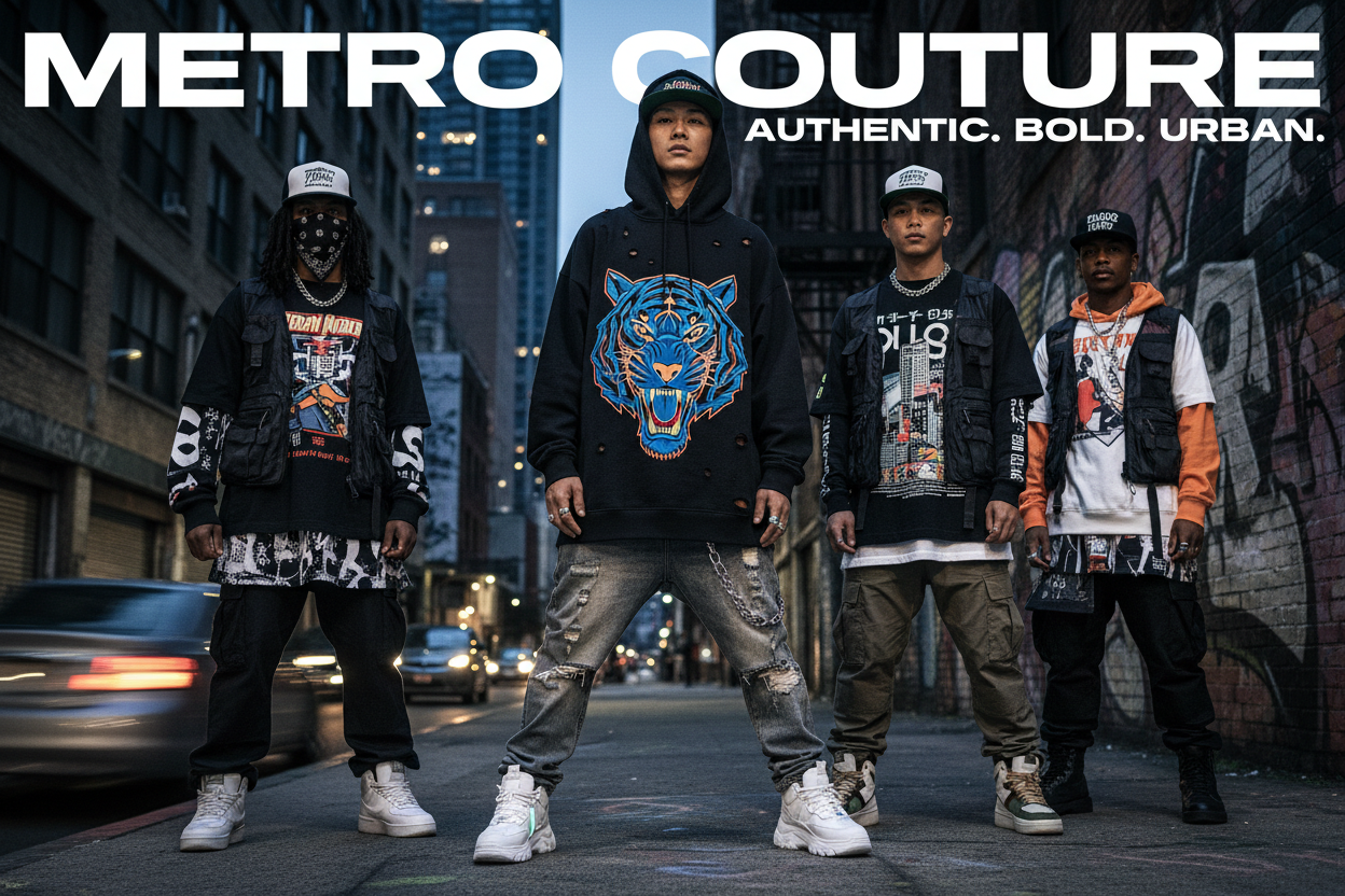 Stile streetwear audace